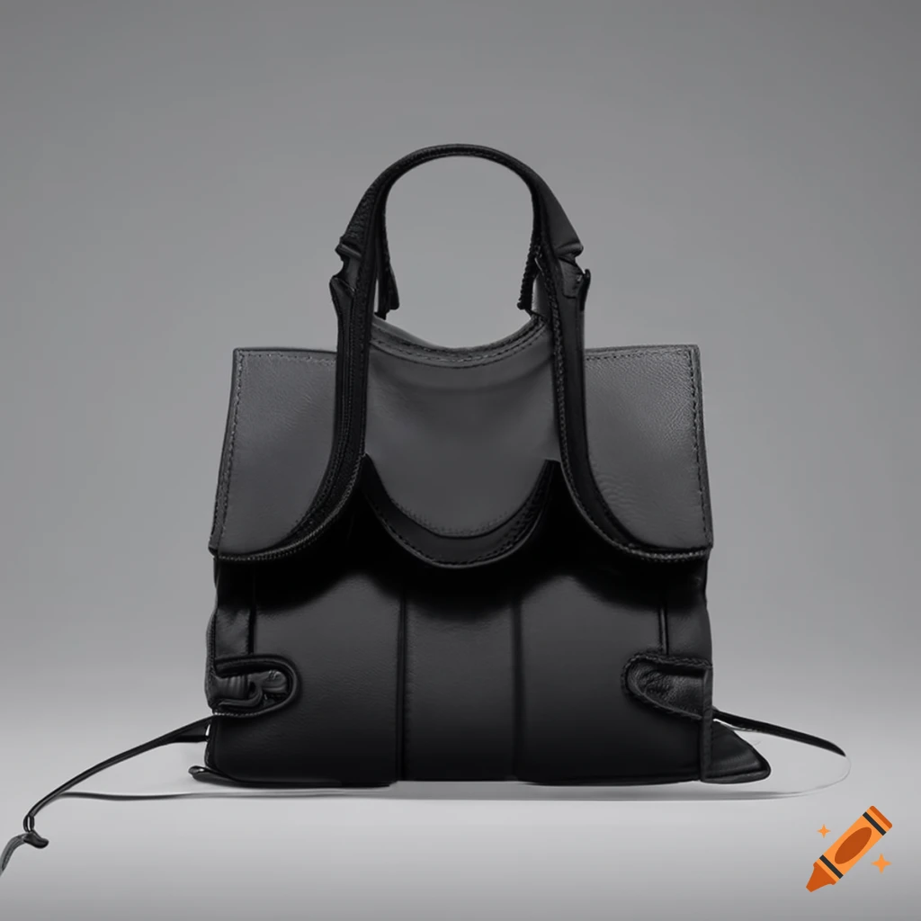 Minimalist bag inspired by gothic style ship