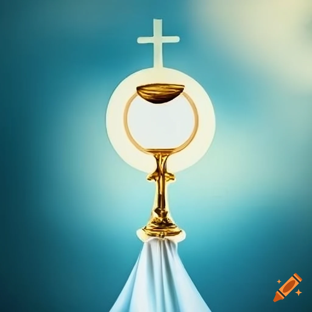 Combined Symbol Of Baptism Eucharist And Confirmation On Craiyon