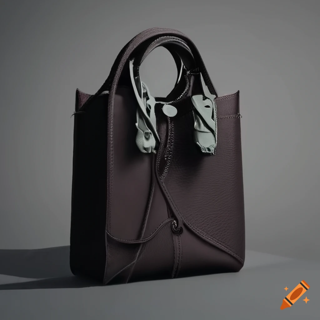 minimalist bag inspired by gothic ship design