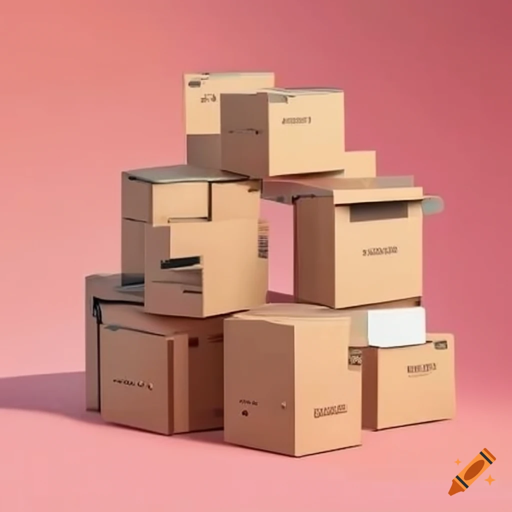 different sized cartons for dispatch