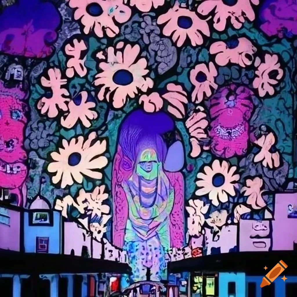Urban landscape art by chiho aoshima on craiyon
