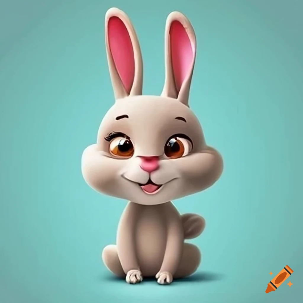 Cartoon Rabbit On Craiyon