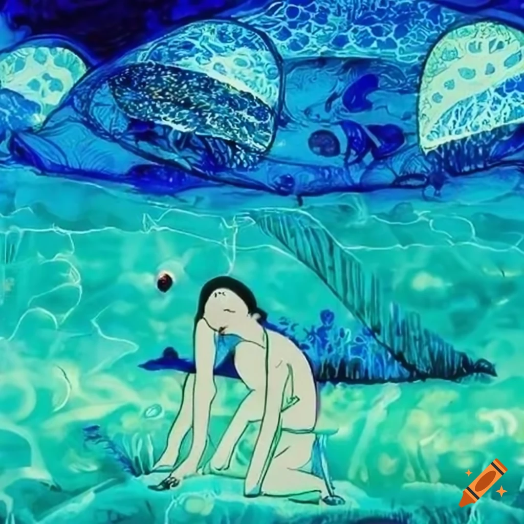 Artwork by chiho aoshima in samoa