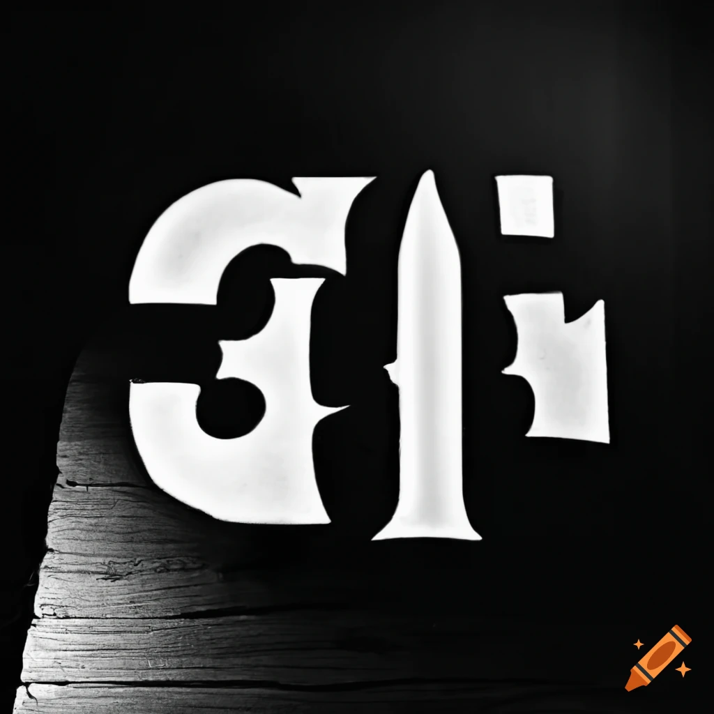 stylized signature logo design