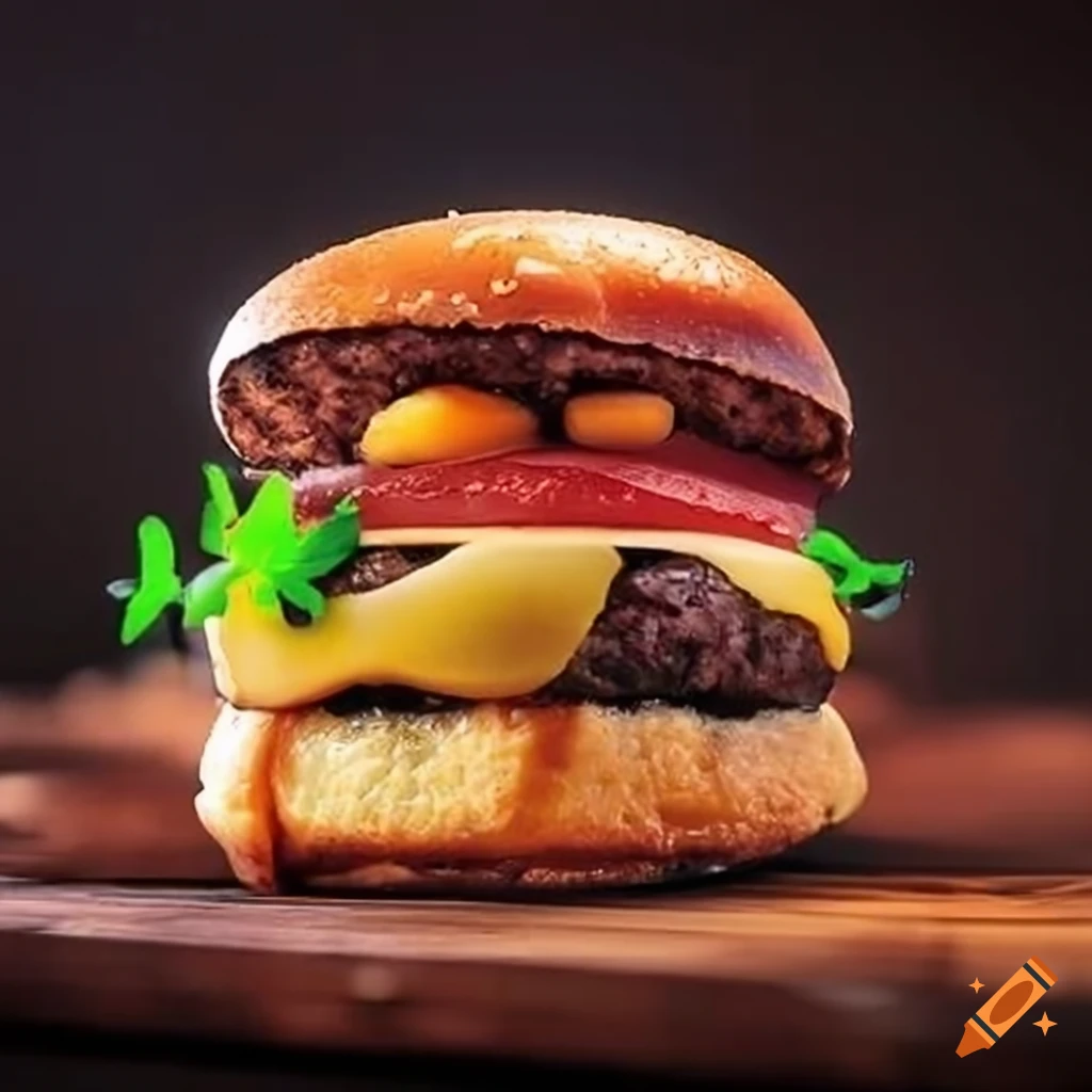 imagem de um Cheeseburger Encantado
