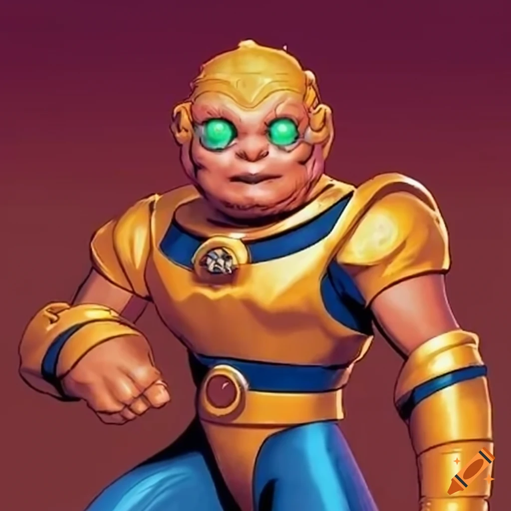 Dynaman Character From The 80s On Craiyon