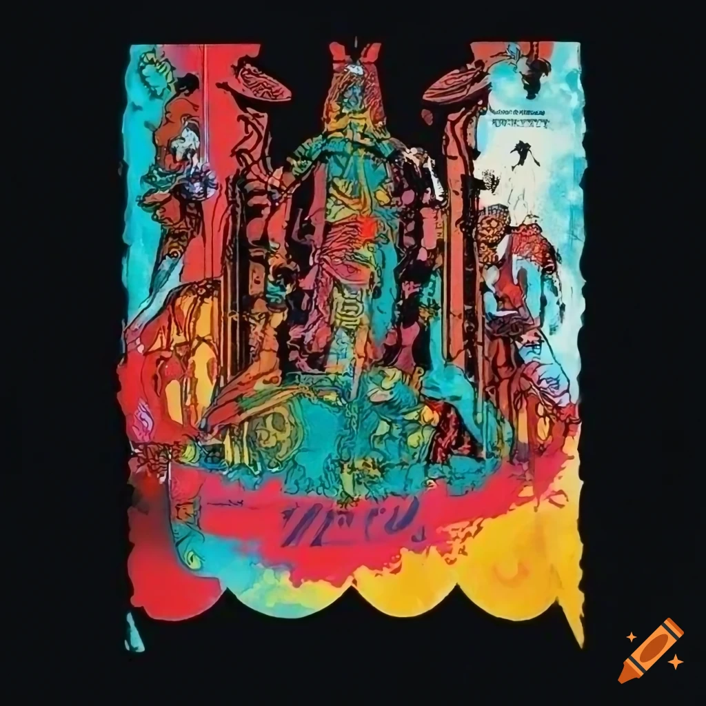 vibrant concert poster for the Obernindoor