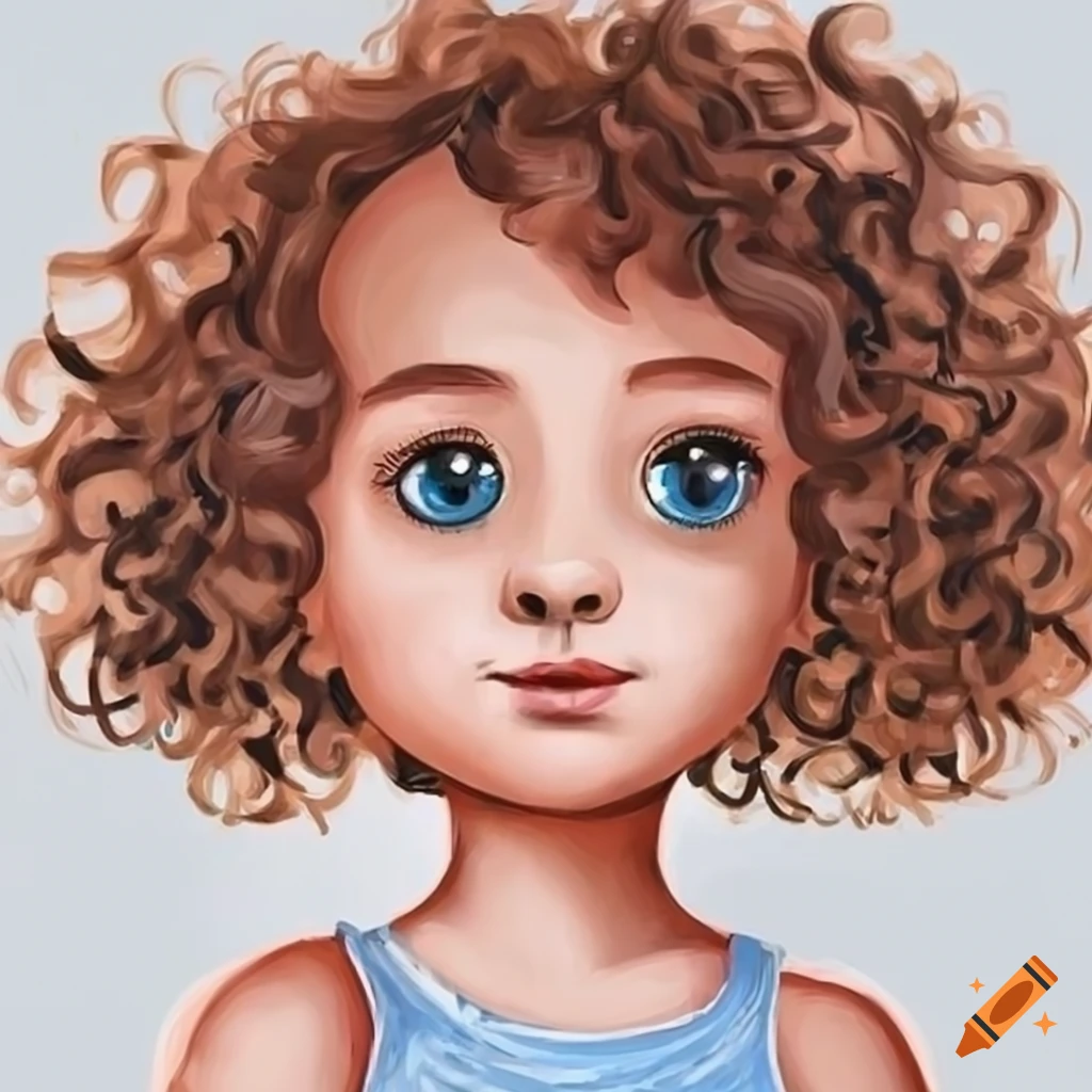 A cartoon drawing a child with dark skin, curly hair, and beautiful face is  standing in the middle with native houses around. art style is soft,  dreamy, vibrant, watercolor, timeless storybook style