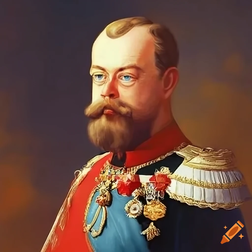 Portrait of tsar nicholas lambergov i