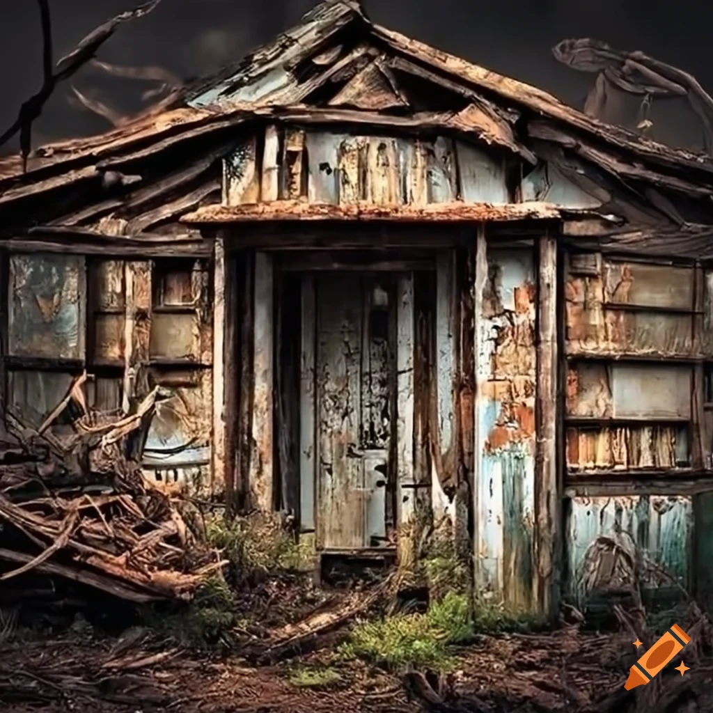 abandoned cabana