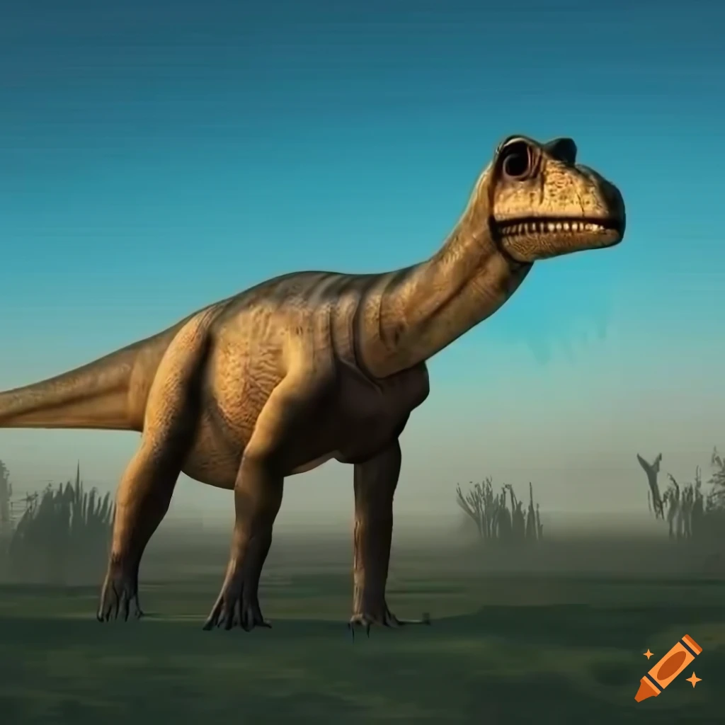Rendering Of A Hadrosaurus Dinosaur In Warm Morning Light On Craiyon Rendering Of A Hadrosaurus Dinosaur In Warm Morning Light On Craiyon