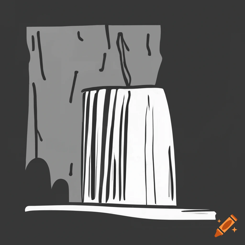 Minimalist Drawing Of A Man At The Edge Of A Waterfall On Craiyon minimalist-drawing-of-a-man-at-the-edge-of-a-waterfall-on-craiyon