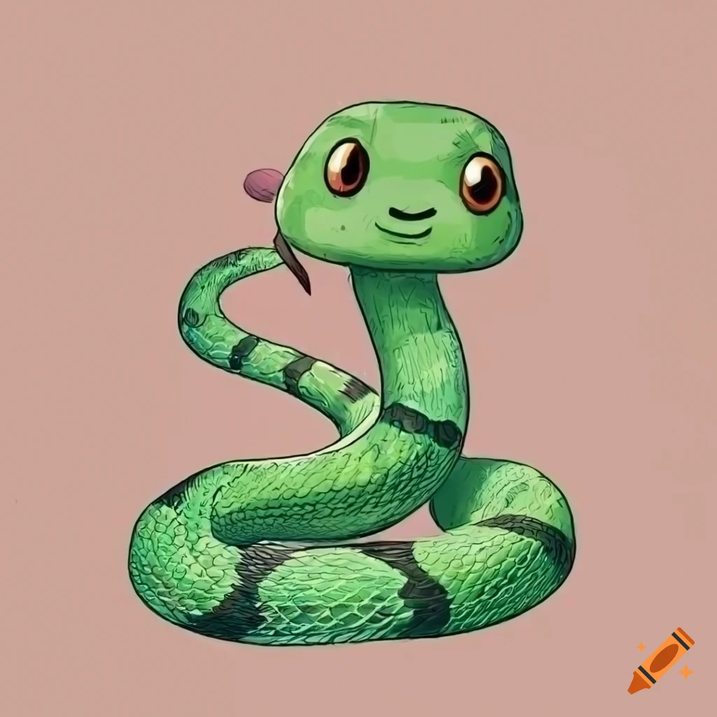 Cute snake by Moonix01 on DeviantArt