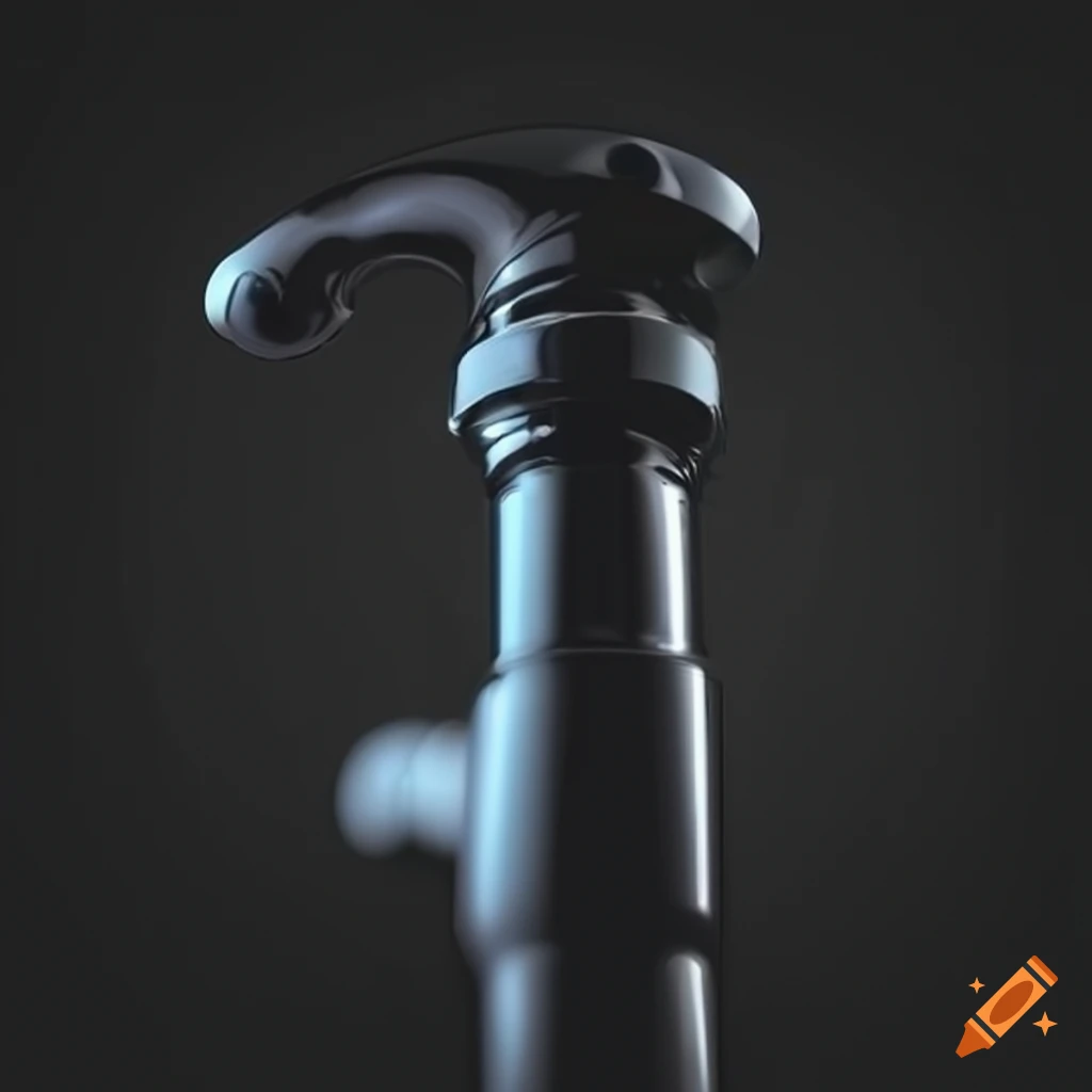 dark image of a faucet for plumbing website
