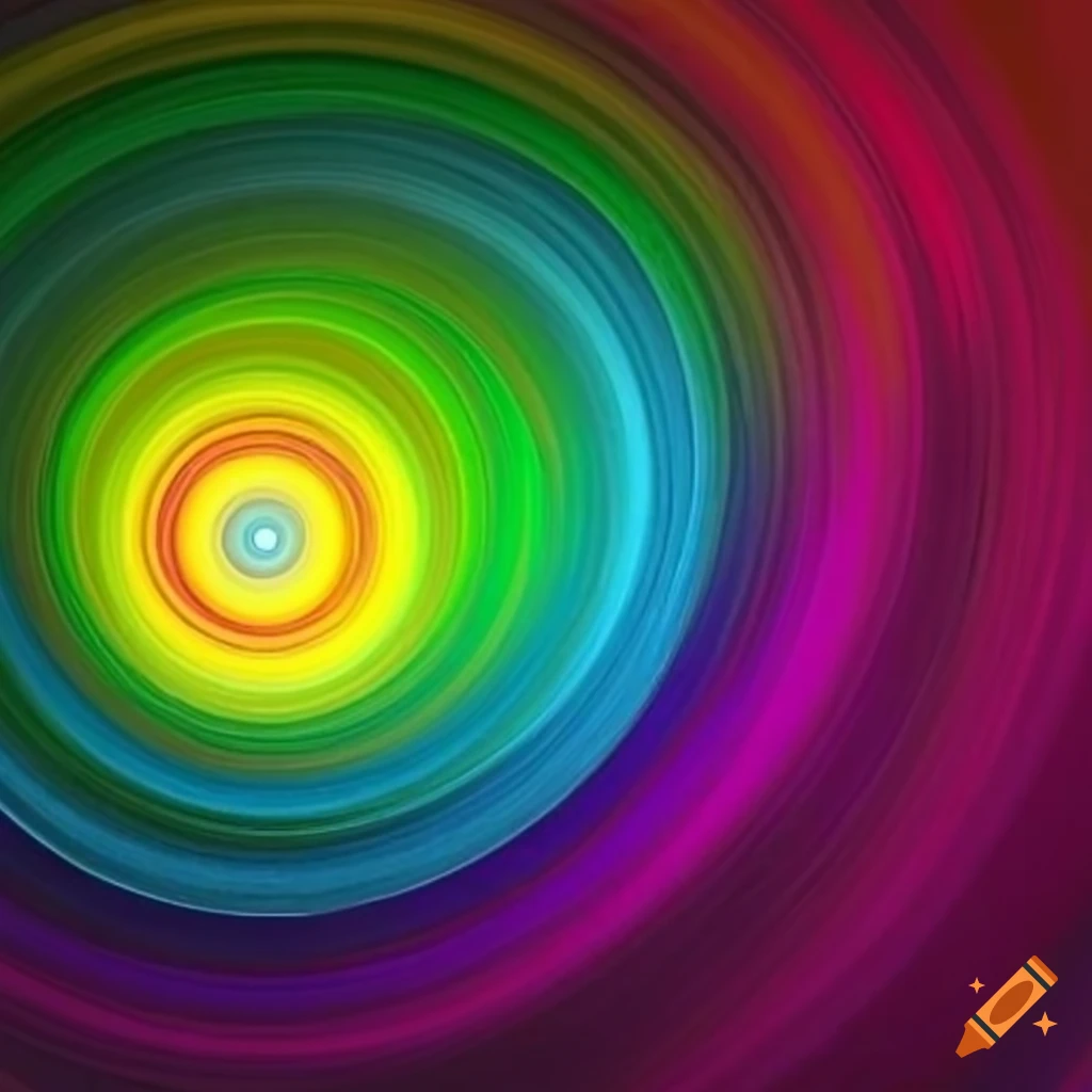colorful abstract rainbow