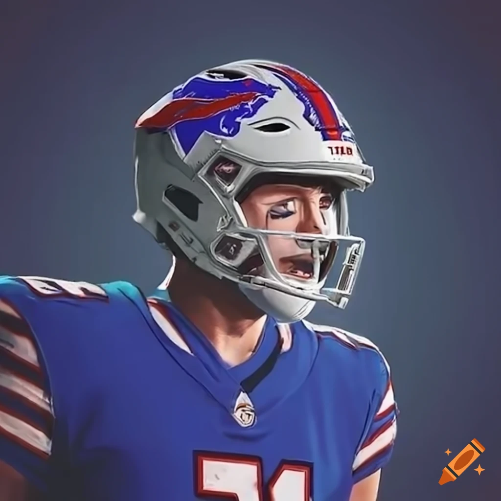 Portrait of josh allen on Craiyon