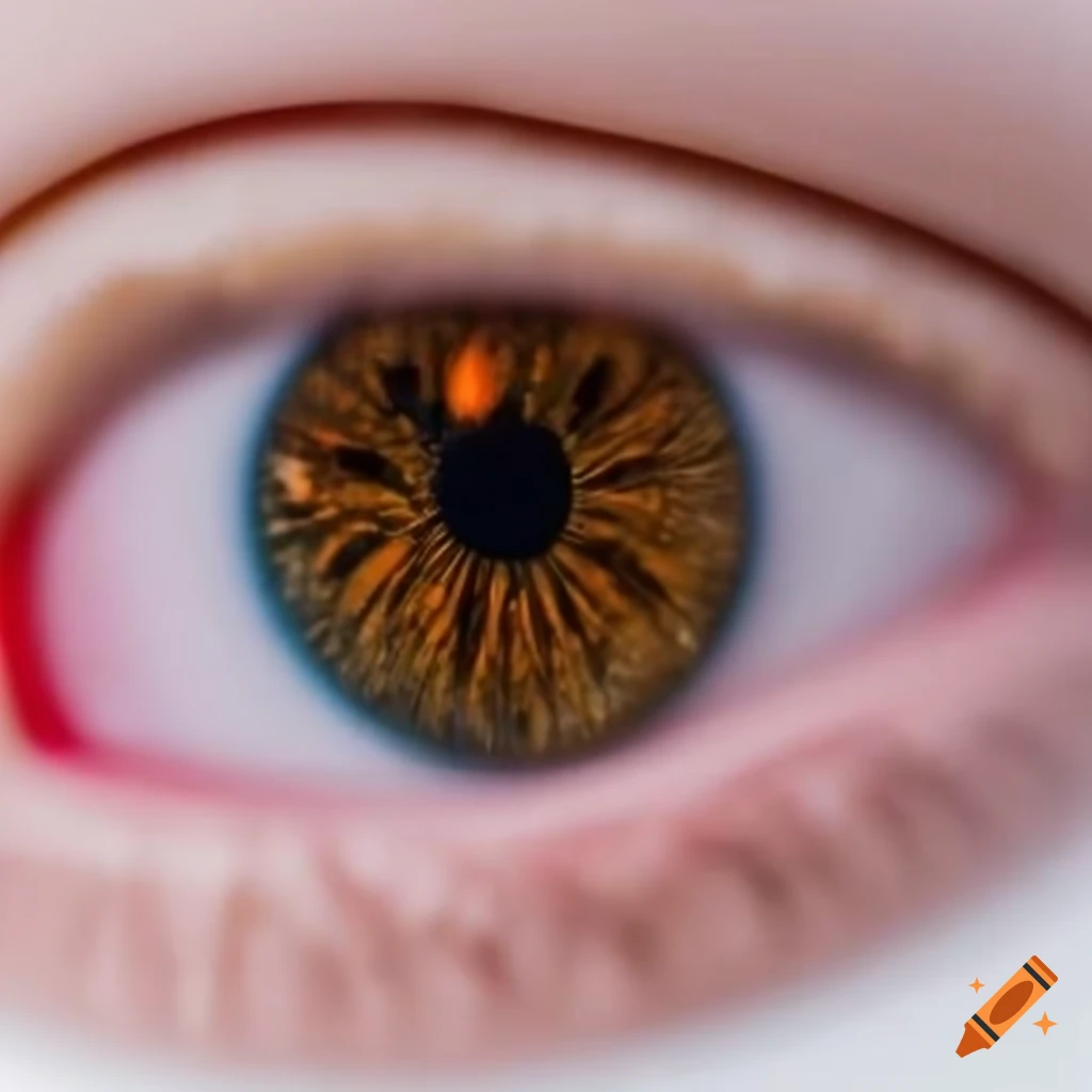 Tinted eye lenses on white background on Craiyon