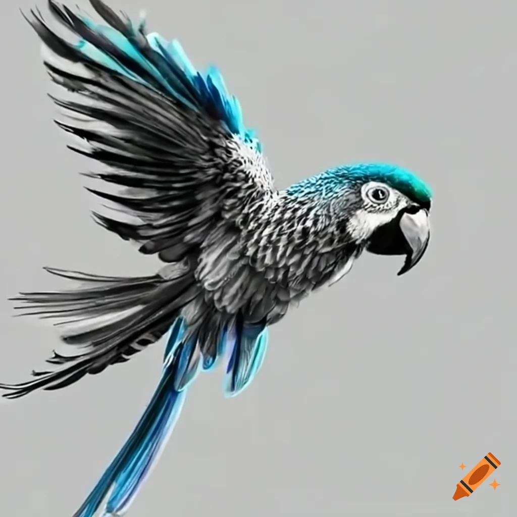 Drawing of Parrot by Caitlyn - Drawize Gallery!