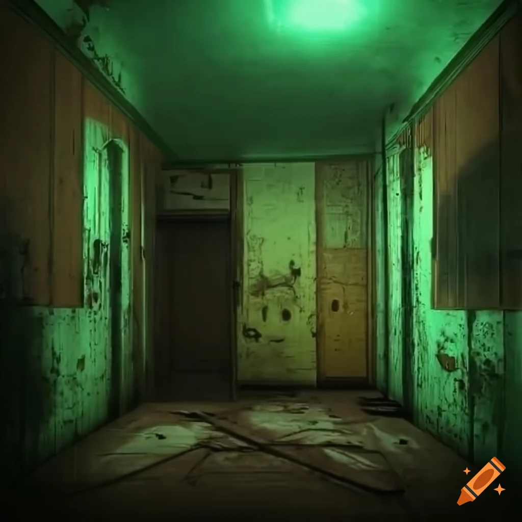 grungy interior of an apartment in Half Life 2