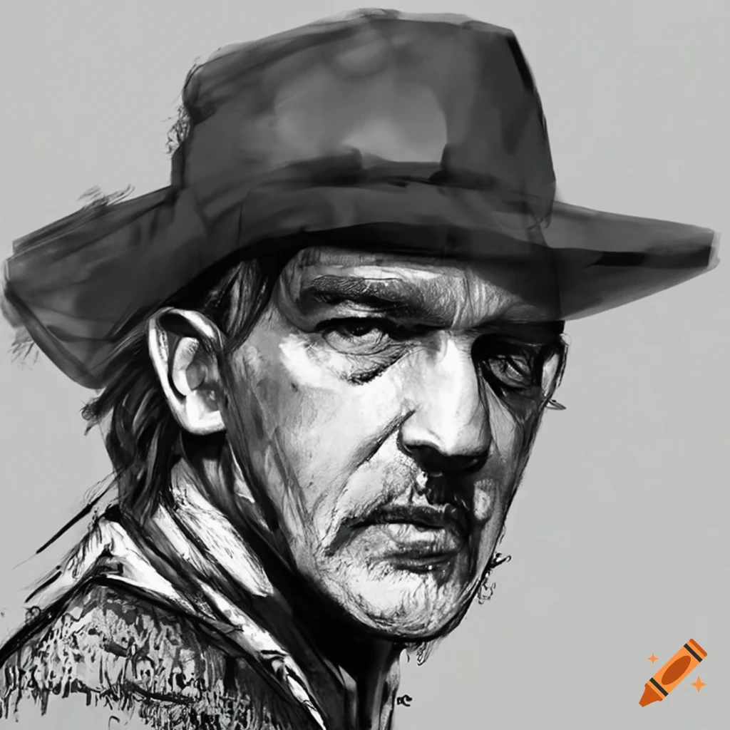 ArtStation - Christian Bale Portrait Drawing
