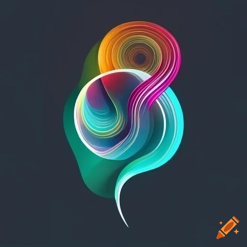 innovative logo design with artistic elements