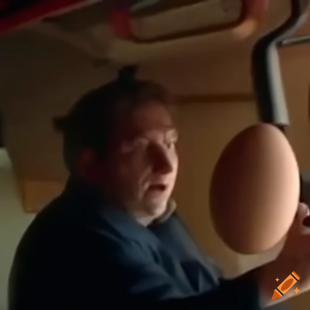 funny image of a bus driver juggling eggs