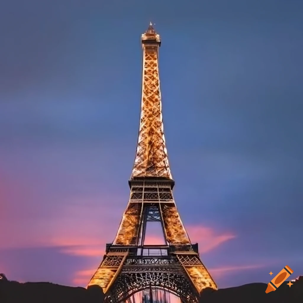 Iconic Eiffel Tower In Paris On Craiyon