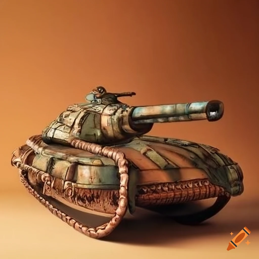 Futuristic tank shield on Craiyon