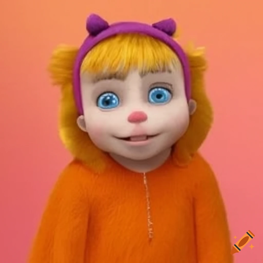 sharp detail of Mahna-Mahna character