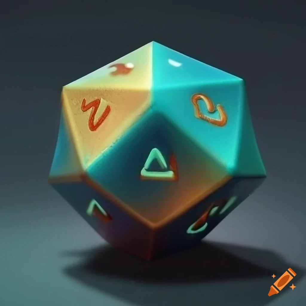 d20 with MM logo in the center