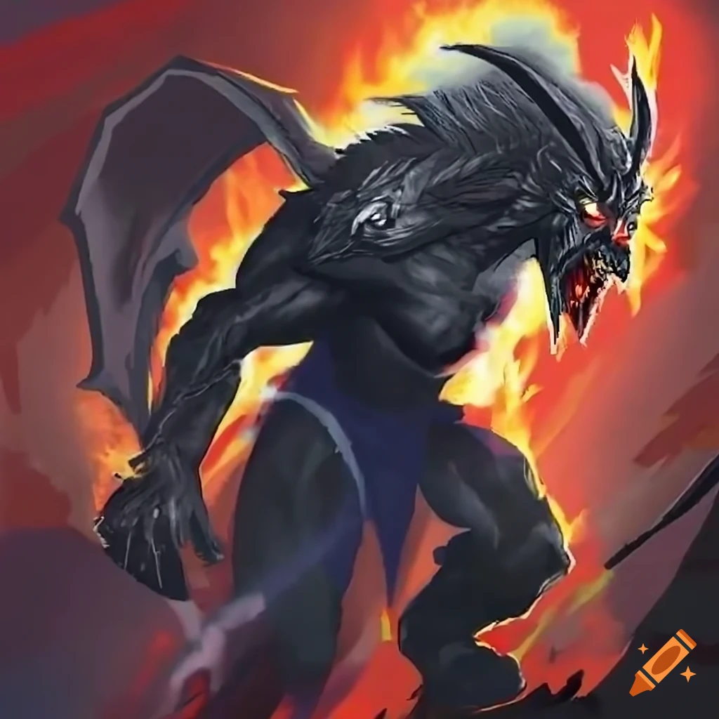 image of the Balrog in Moria