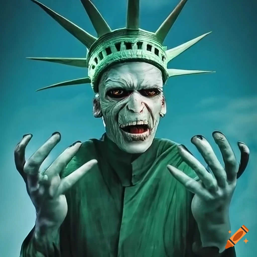 Voldemort Wearing Statue Of Liberty Hat In New York City On Craiyon voldemort-wearing-statue-of-liberty-hat-in-new-york-city-on-craiyon