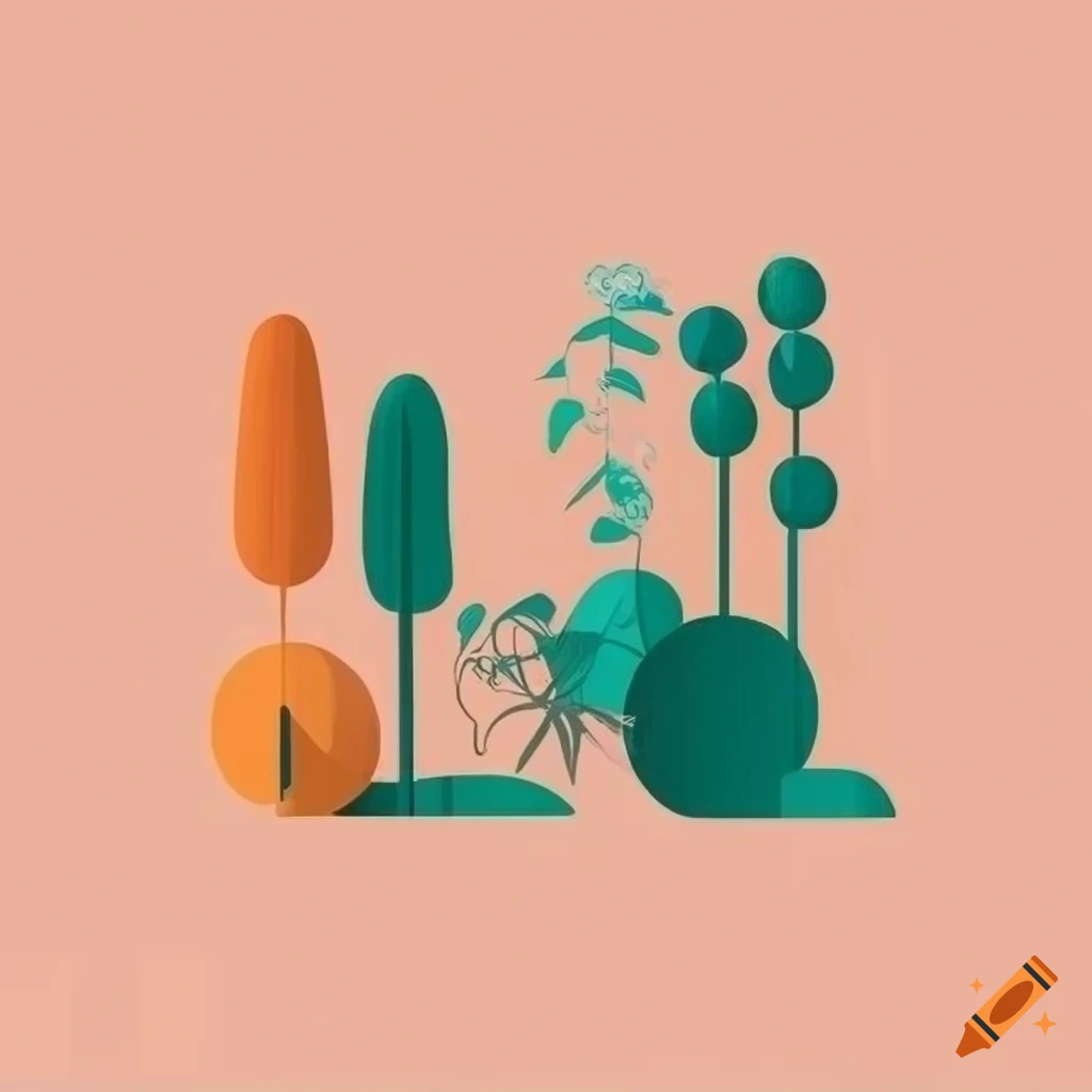 Minimalistic Vector Art Of Modern Farming On Craiyon