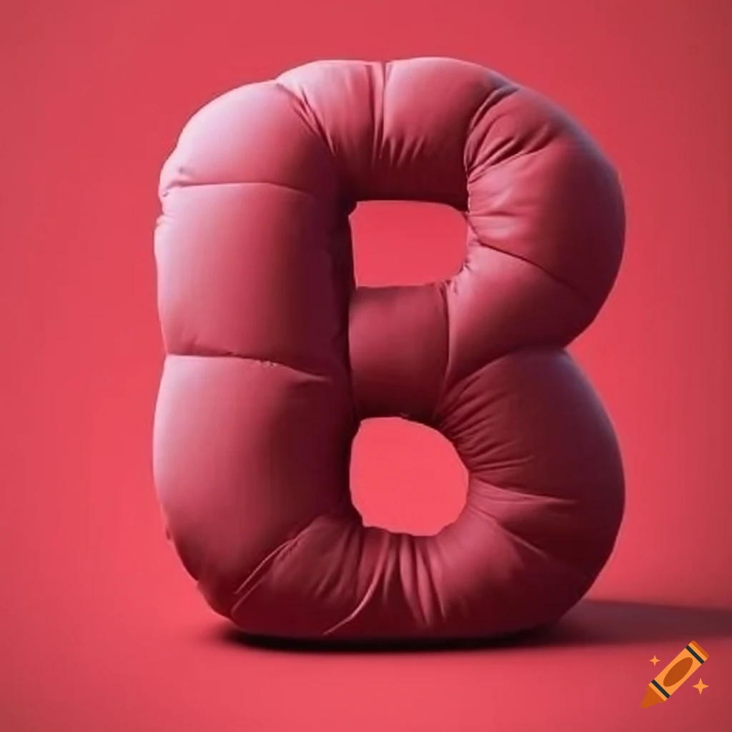 Red Down Padded Letter K Pillow On Craiyon red-down-padded-letter-k-pillow-on-craiyon