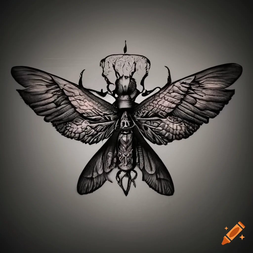 Premium Vector | Realistic hand drawn insect collection | Insect tattoo,  Bug tattoo, Hand poked tattoo