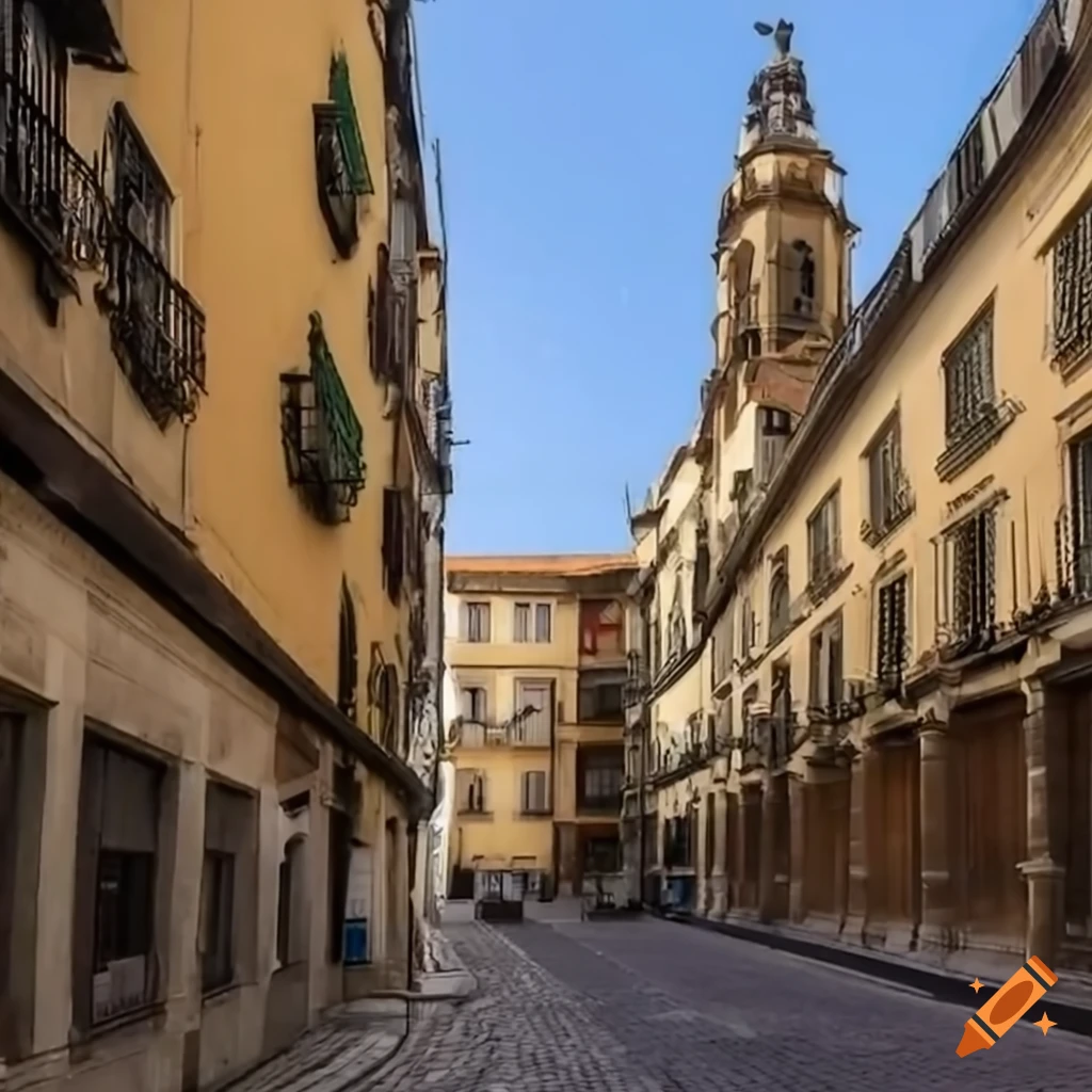 cozy-city-center-with-old-spanish-buildings