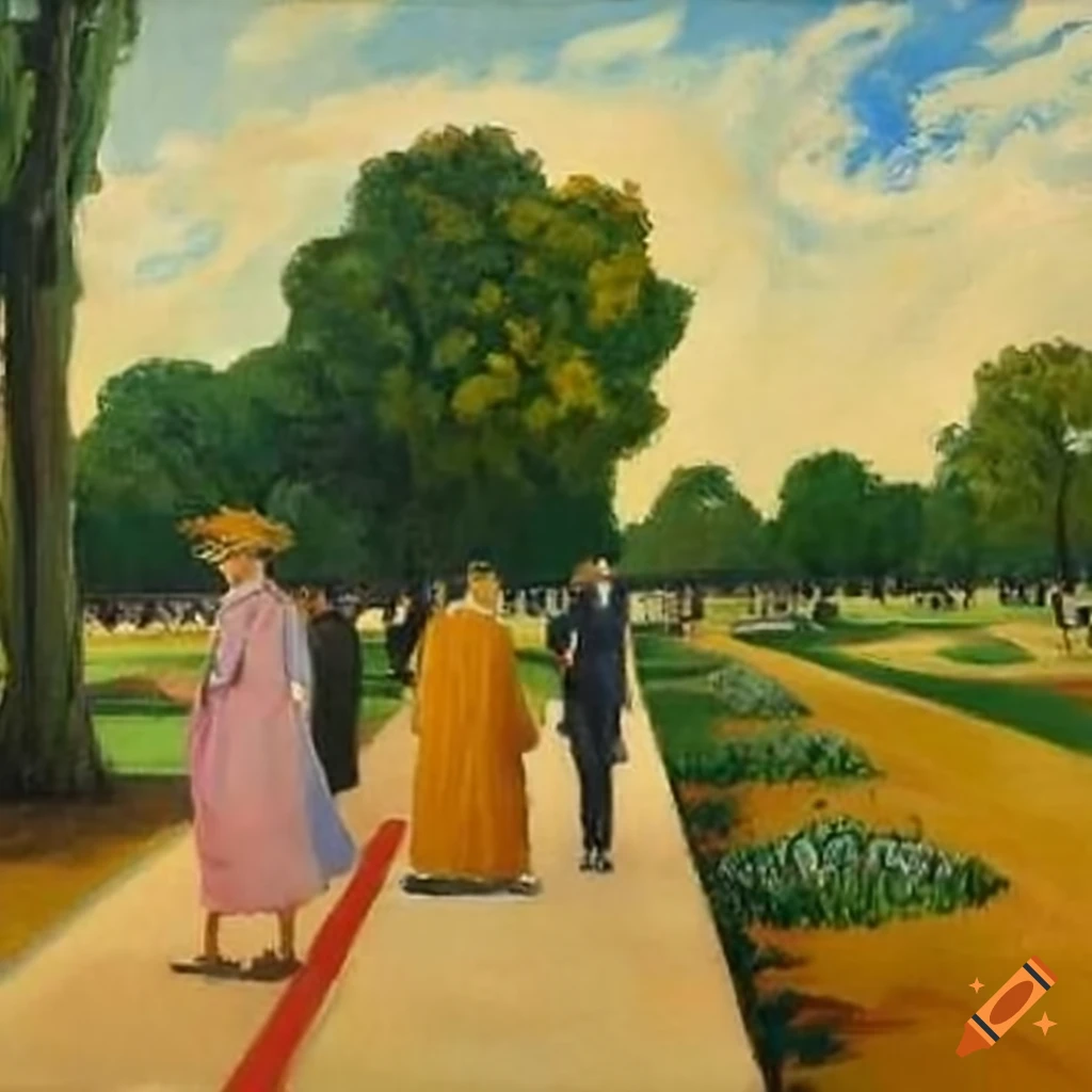 Social Realism Painting Of A Park Promenade On Craiyon A3f16d96d83c4e3187372b8108967846.webp