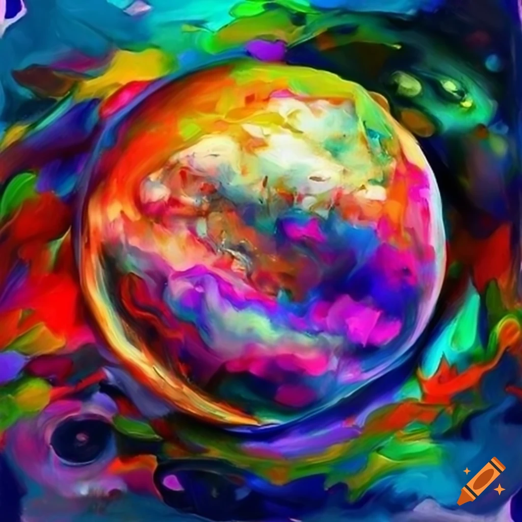 Vibrant oil painting of a on Craiyon