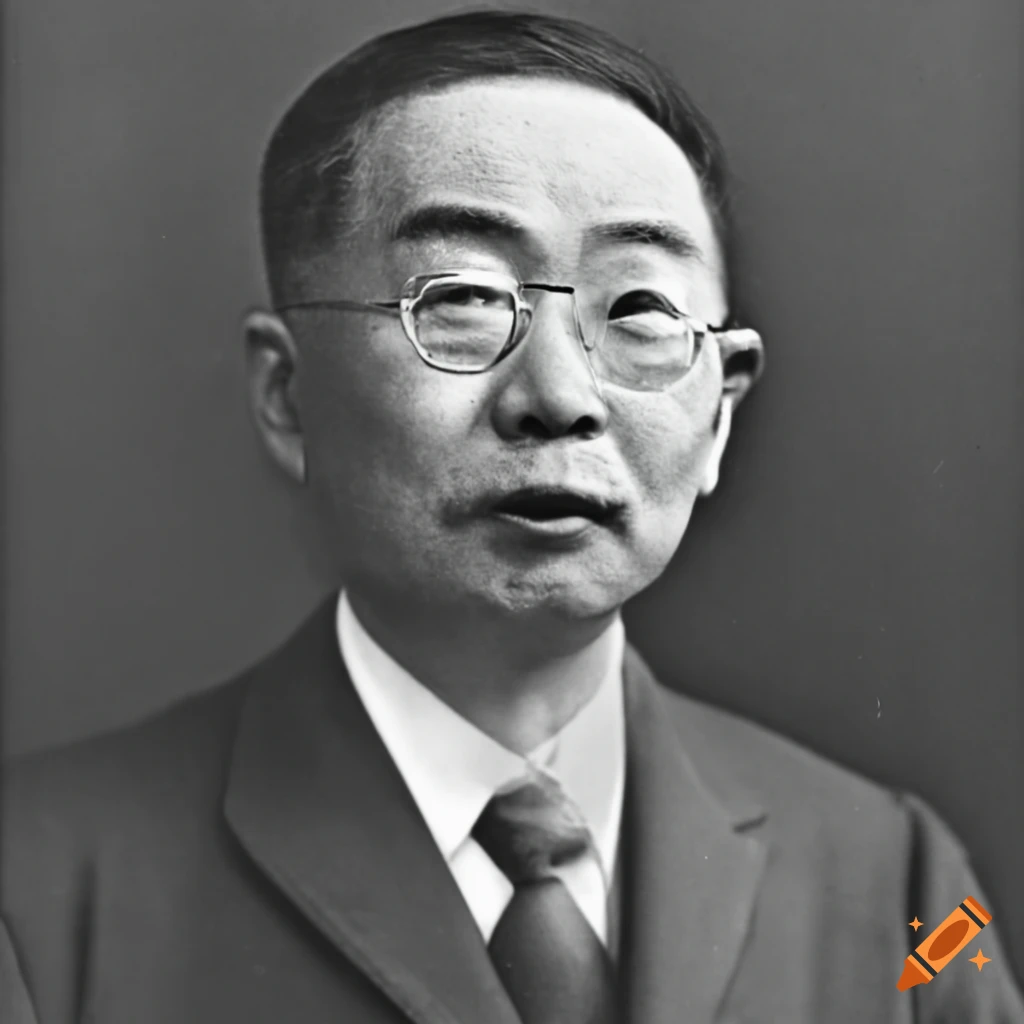 portrait of Jōsei Toda, 2nd President of Soka Gakkai