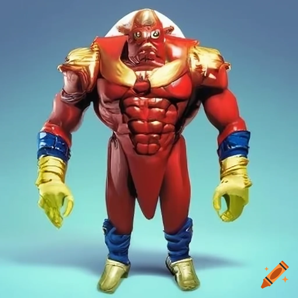 Dynaman Character From The 80s On Craiyon