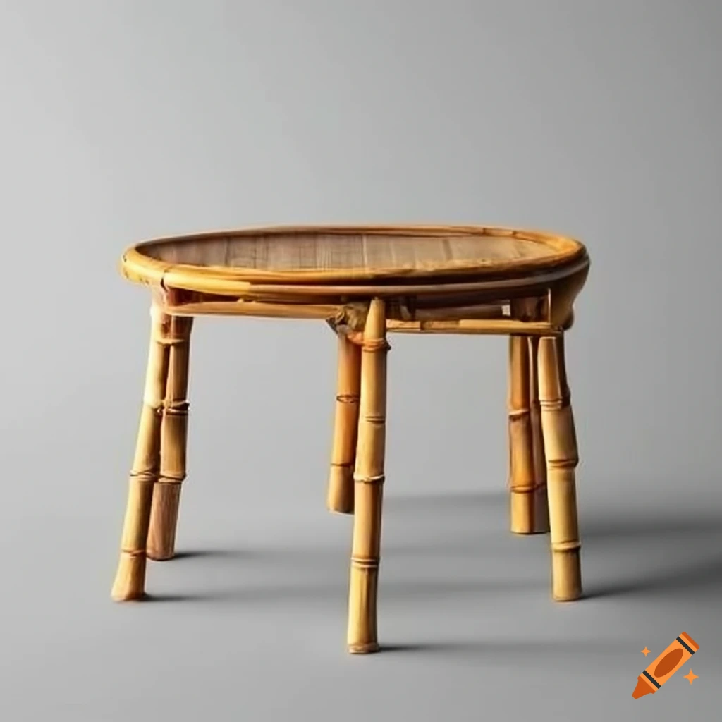 bamboo table