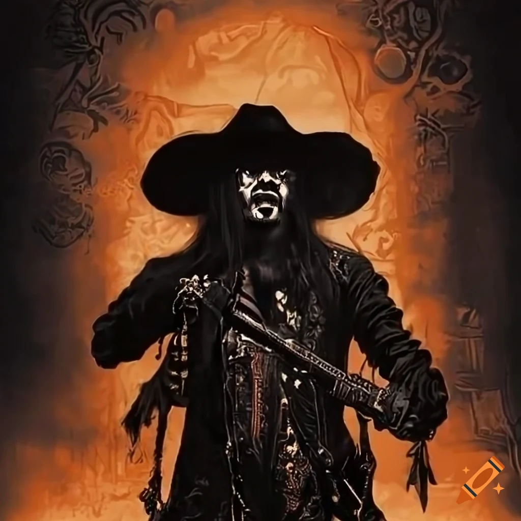 cowboy black metal image