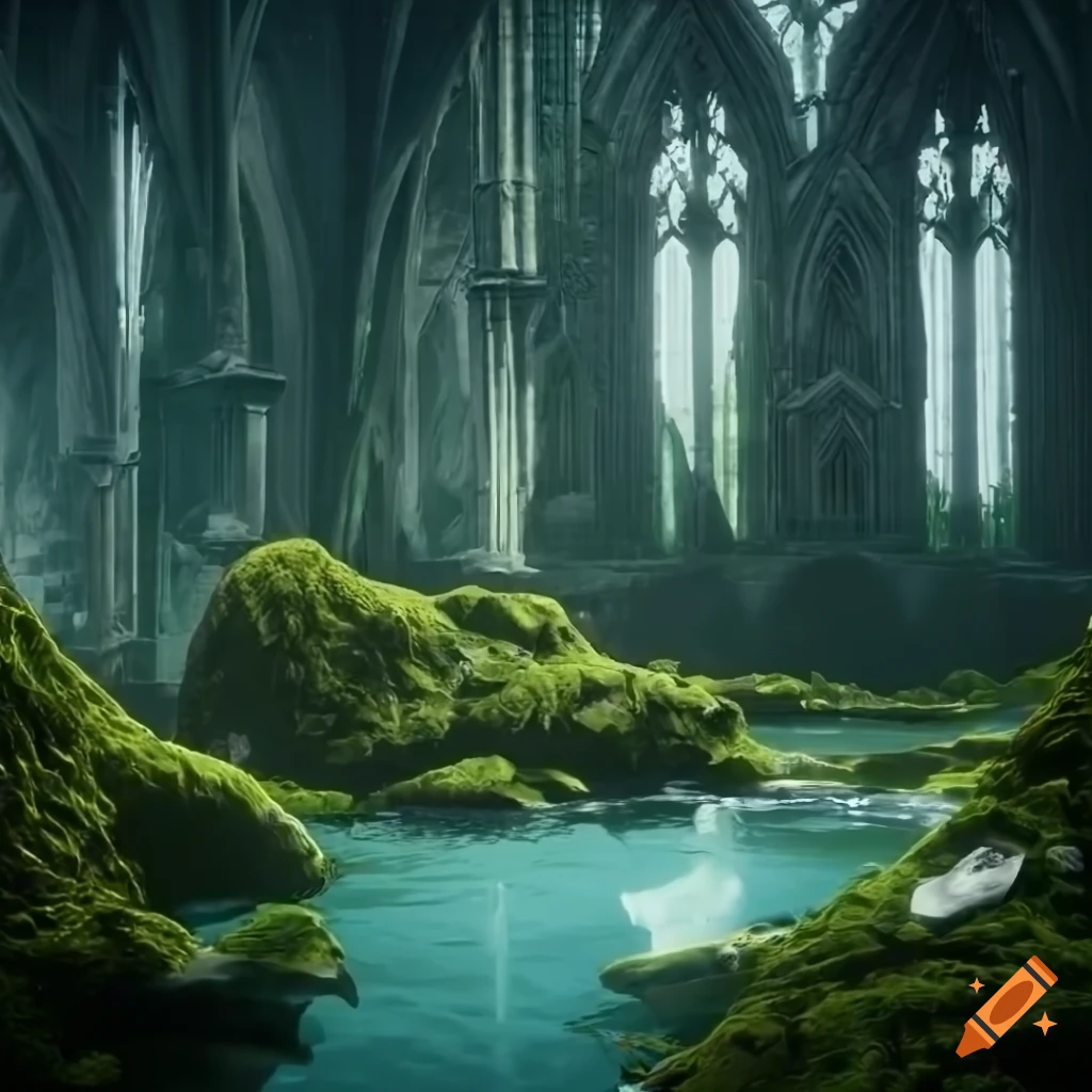 illustration-of-a-mystical-cathedral-filled-with-crystals