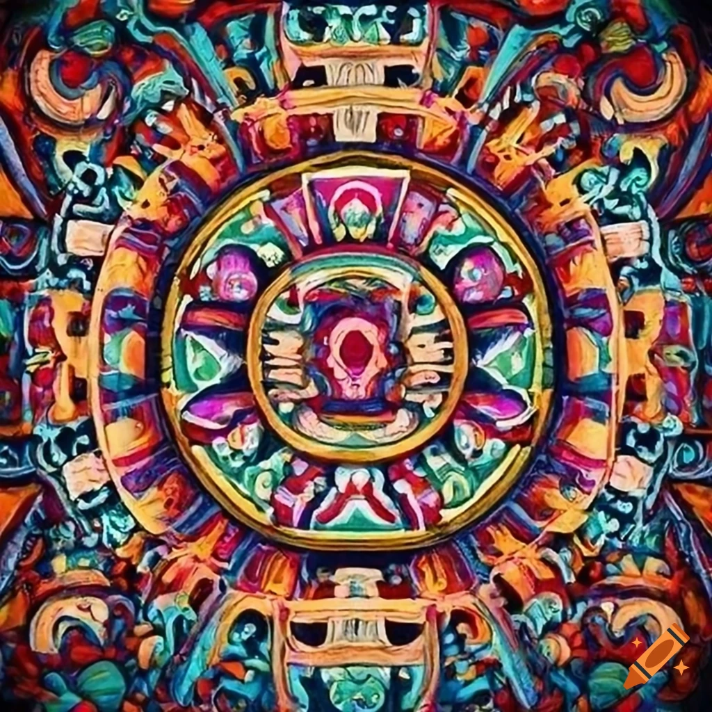 Mayan Patterns Art On Craiyon