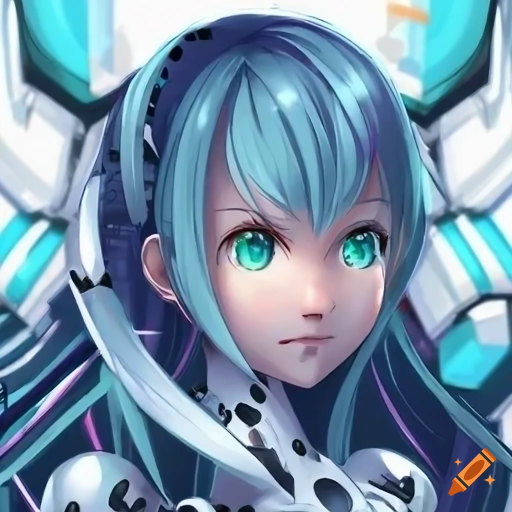 Anime robot eyes