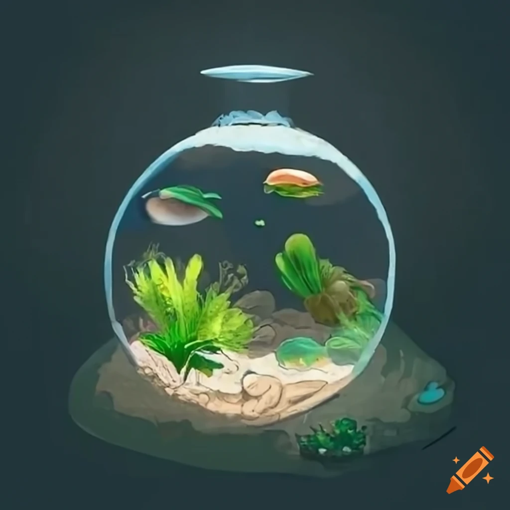 Illustration Of A Terrarium Explaining Earth s Ability To Sustain Life 