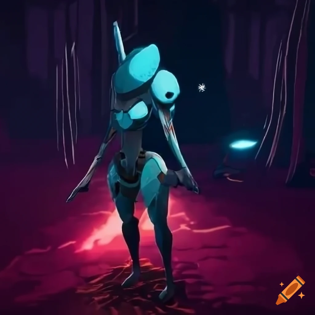 character design inspired by NGE Eva