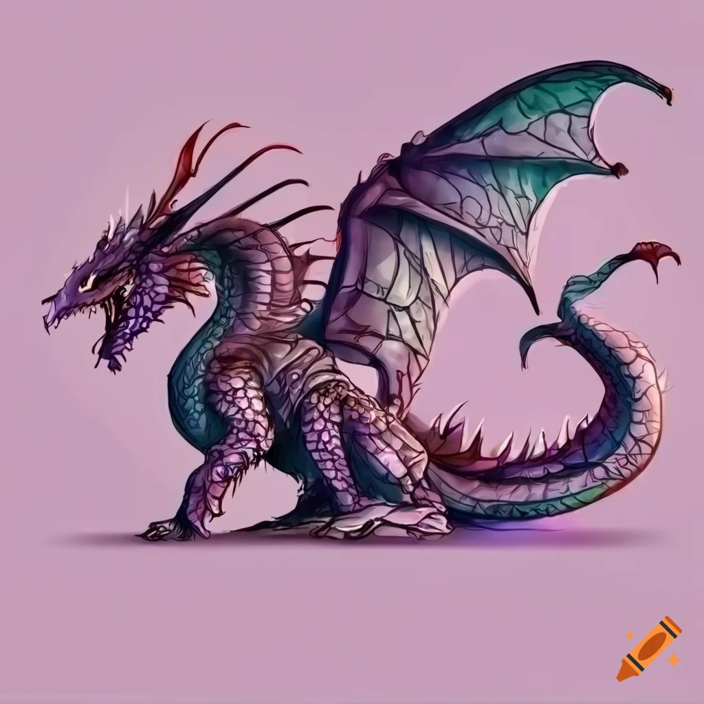 FnF Void  Dragon artwork fantasy, Concept art characters, Body base drawing