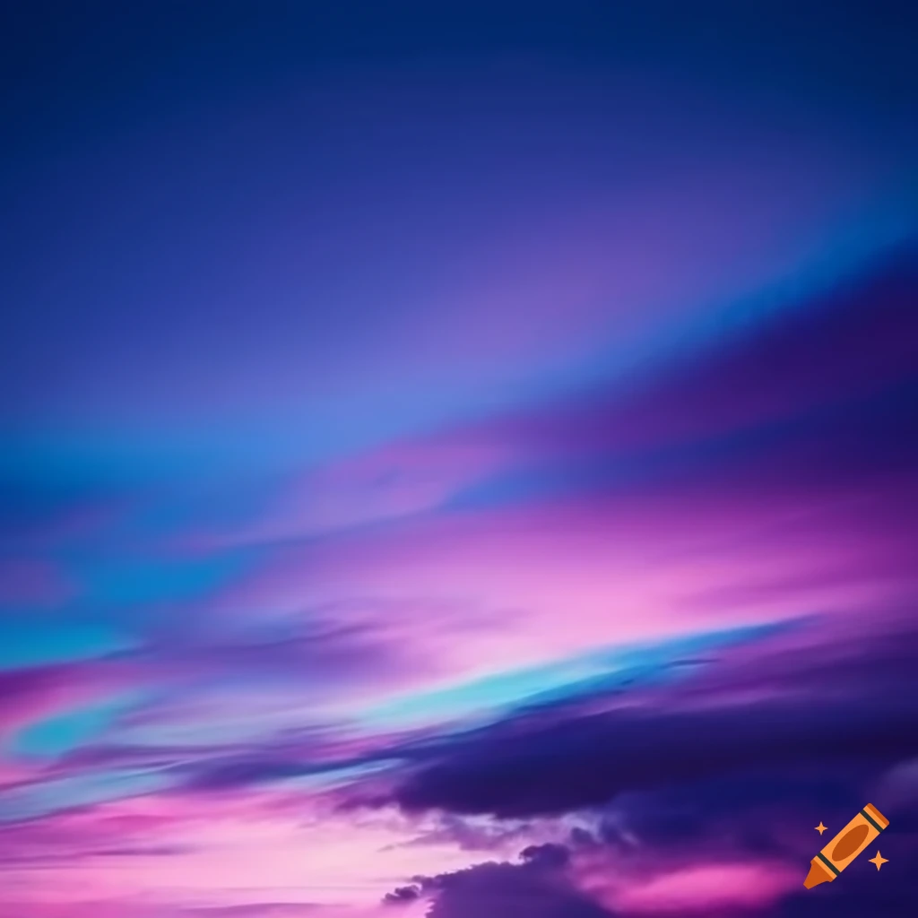 purple sky