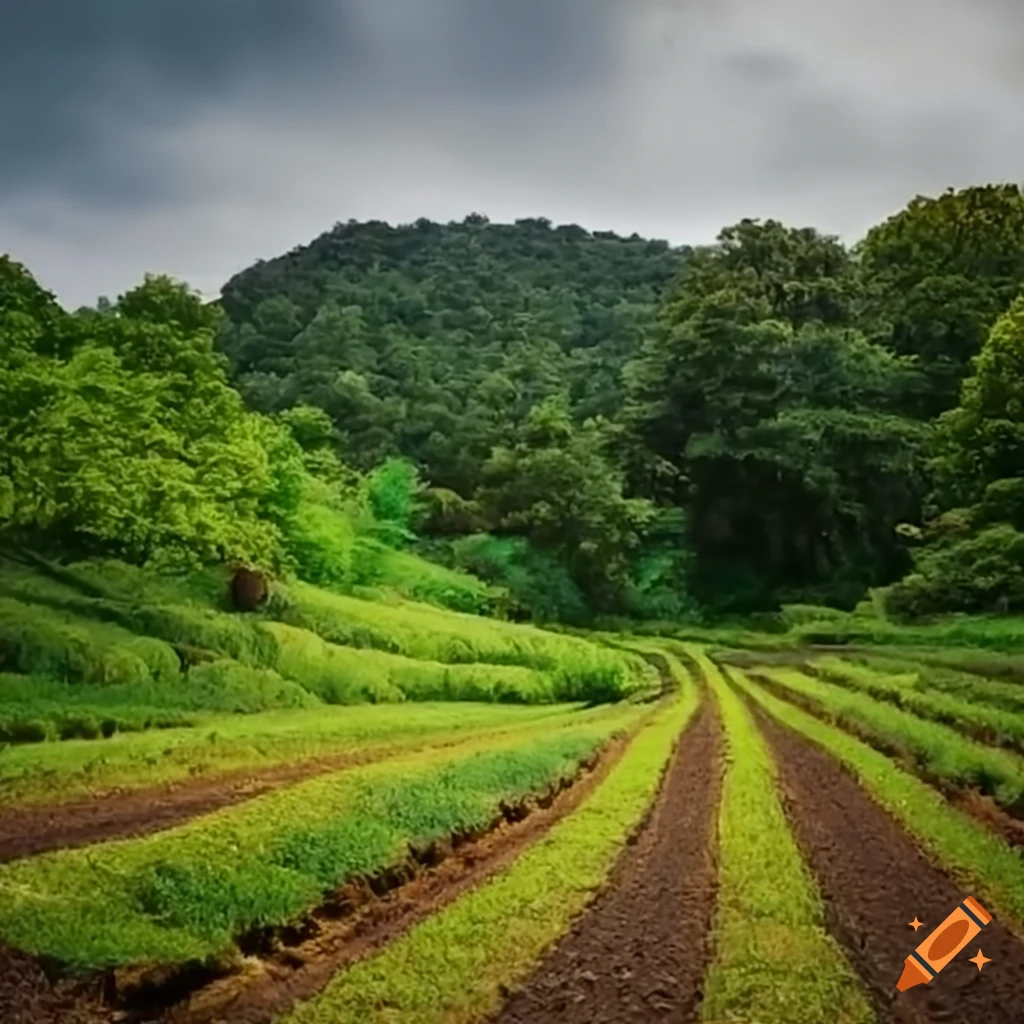 Agroforestry Farm Landscape
